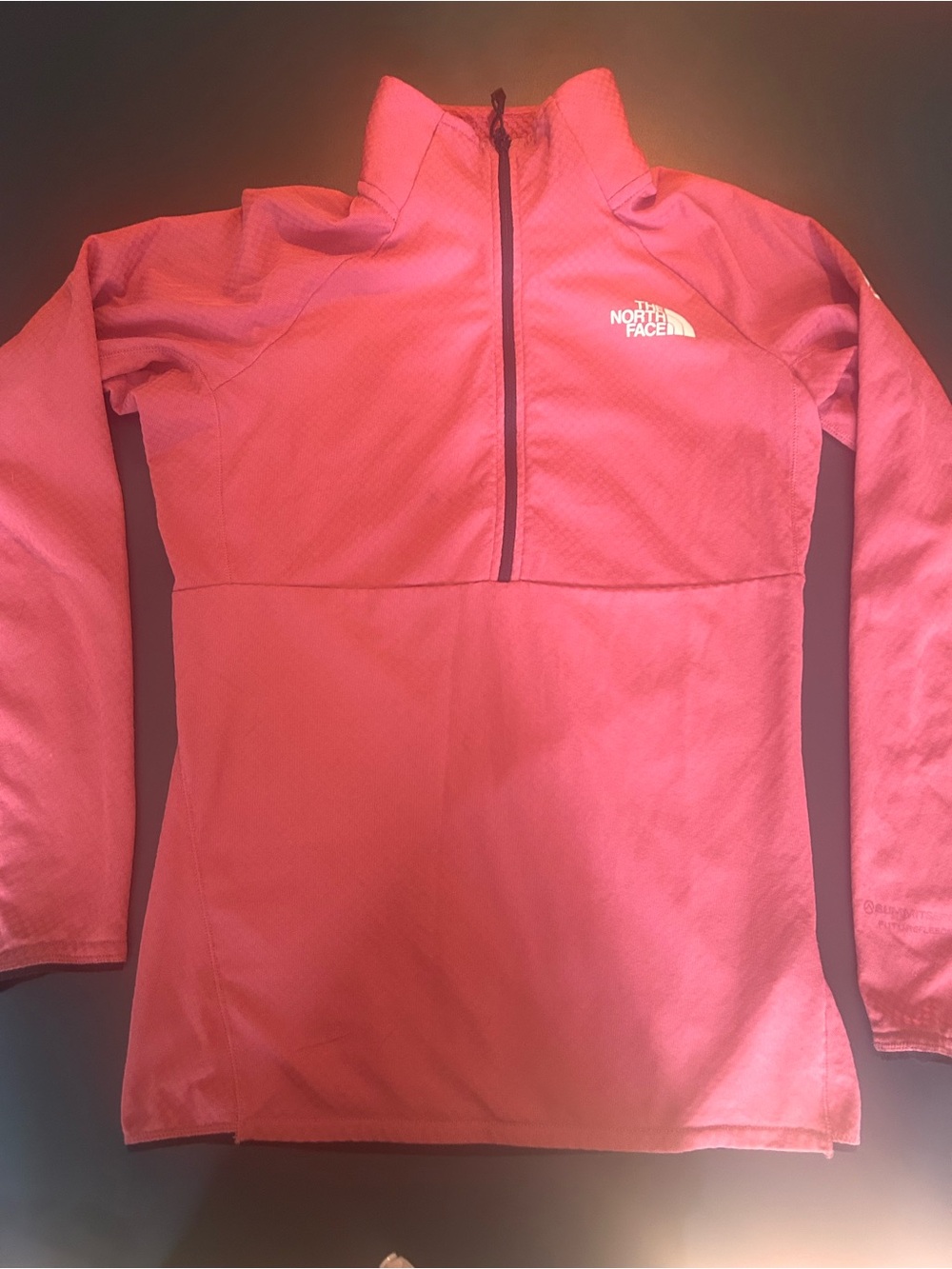 The North Face Pink Half-Zip Pullover